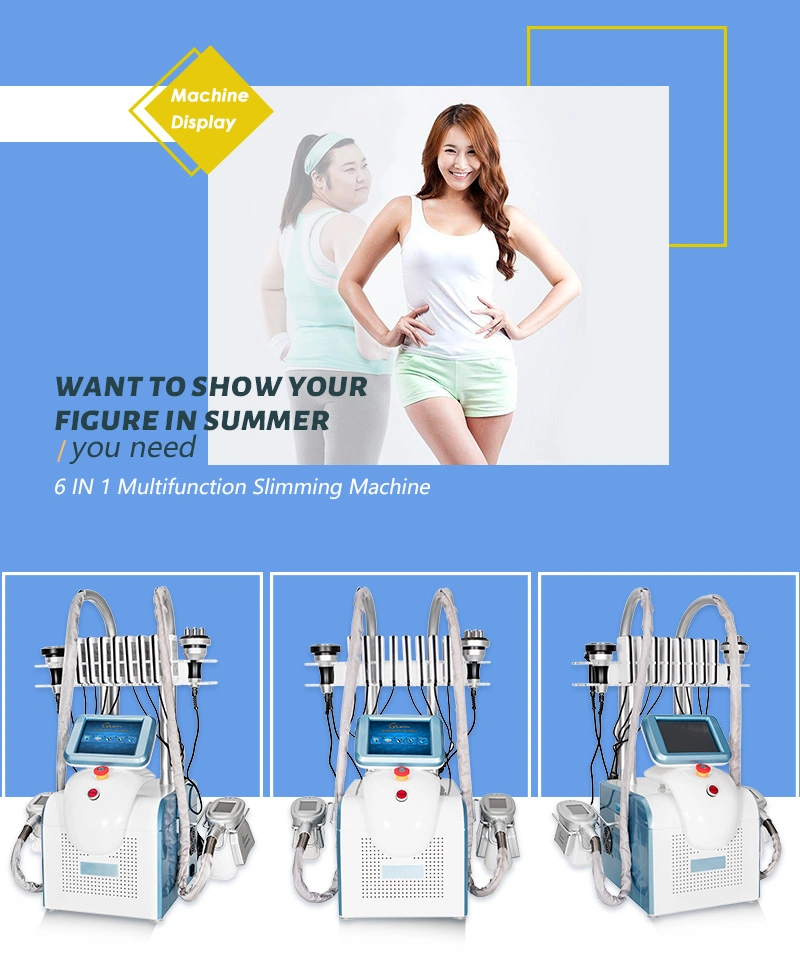 6in1 Multifunction Cryolipolysis Slimming Machine Fat Freezing Body Shapping Device