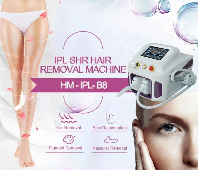 Huamei Factory Fast Hair Removal Machine Opt IPL Laser 3in1 Multifunction Machine