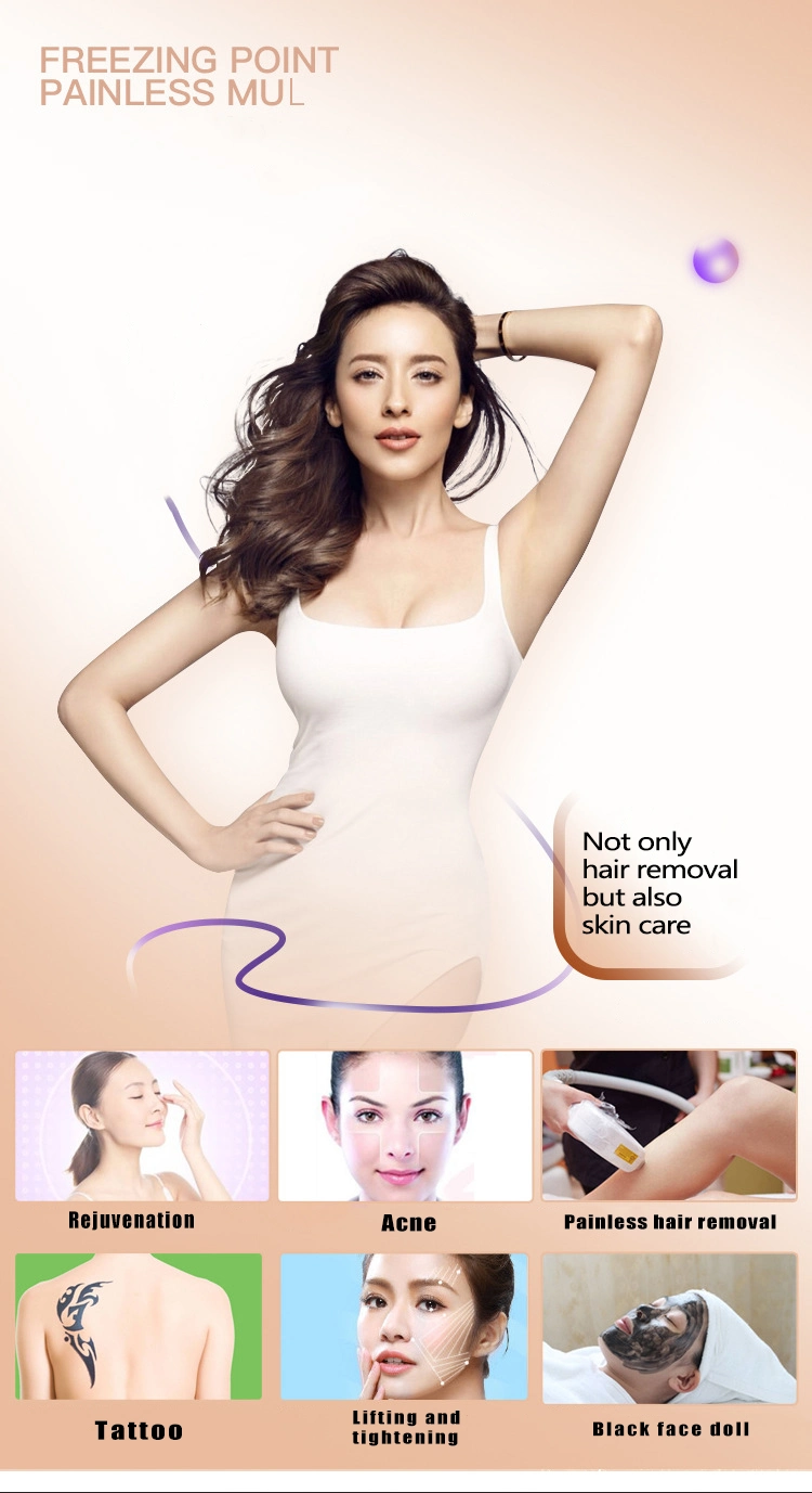 Medical CE Approved High Quality IPL Elight 3 in 1 Multi-Fuctional Hair Removal Machine