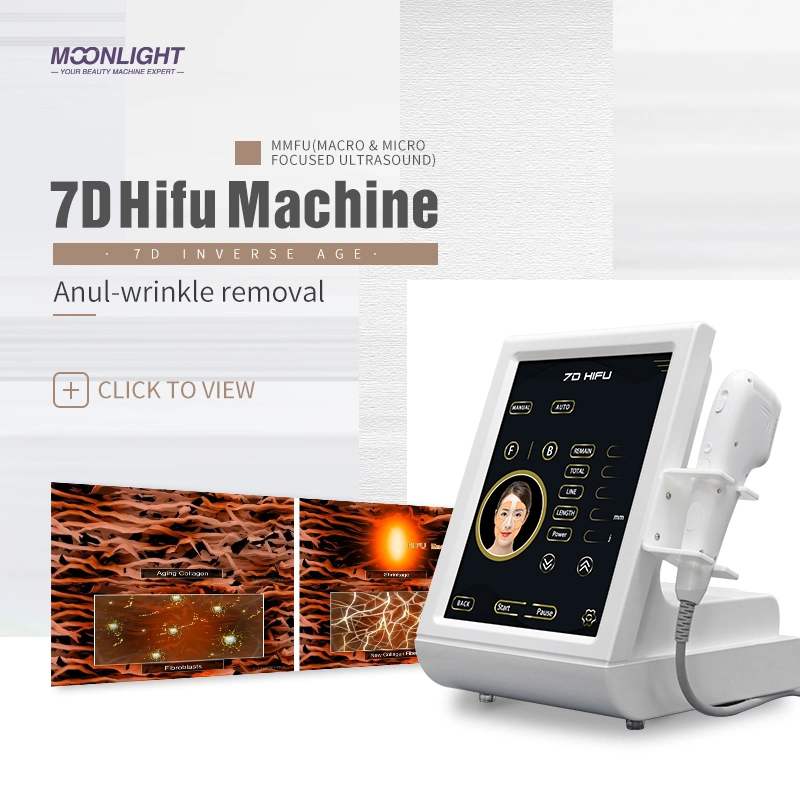 2023 Portable Painless Anti Cellulite Face Lift Vaginal Tightening Wrinkle Removal Machine Ultrasound Hifu