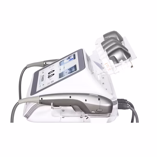 Портативный аппарат фокусированного ультразвука HIFU для подтяжки лица/похудения тела с 5 картриджами