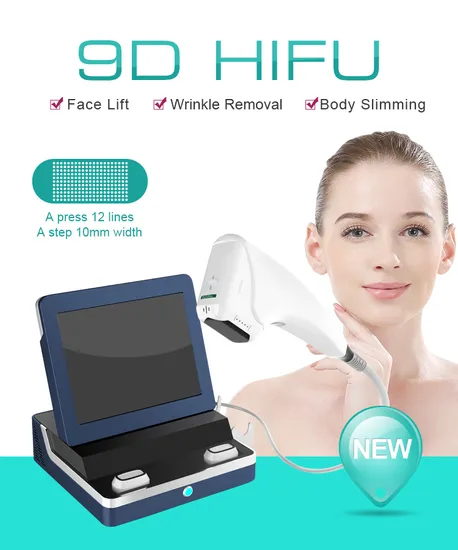 Портативный 12-линейный Hifu 9d Lipo Sonic Liposonics вагинальный Hifu Body Vmax