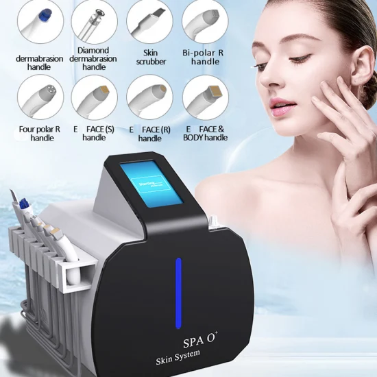 8 в 1 Beauty Hidrafacial Care Hydra Dermabrasion Hydrofaci Многофункциональное устройство для очищения лица с гидро-микродермабразией